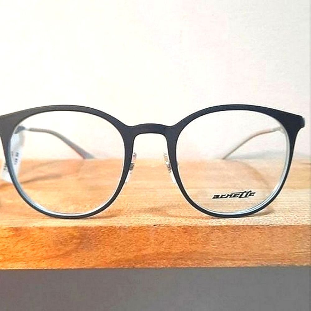 NEW Rx'able Eyeglass Frame men's glasses modern trendy black ARNETTE 50-20-140
